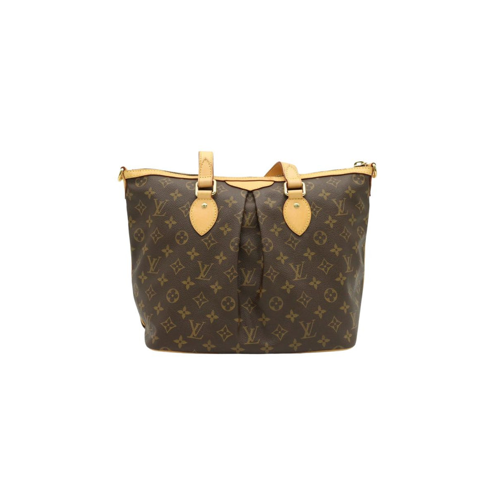 Louis Vuitton Monogram Canvas Palermo Pm Brown M40145