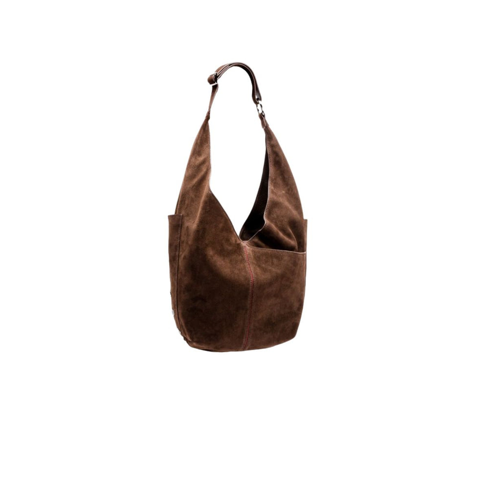 CLARE V: Simple Suede Tote | Grey — Maison Maison