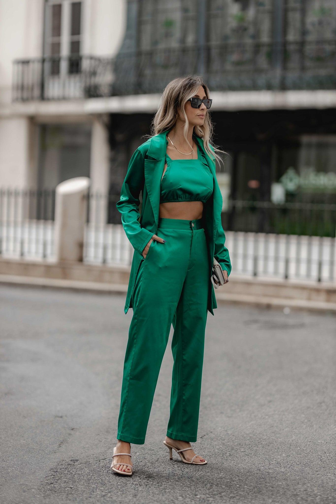 Light Green Pants - High-Waisted Pants - Wide-Leg Pants - Lulus