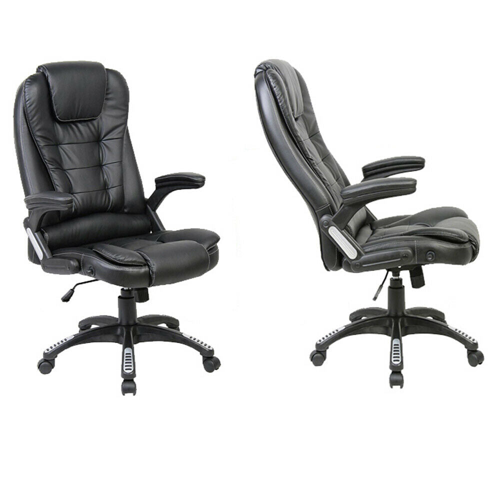 leather reclining office chair 4 colours
