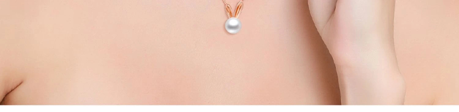 Pearl Bunny Necklace