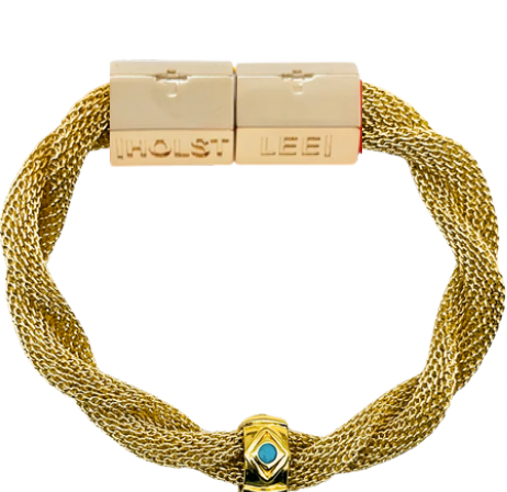 Holst + Lee | Twisted Mesh Bracelet