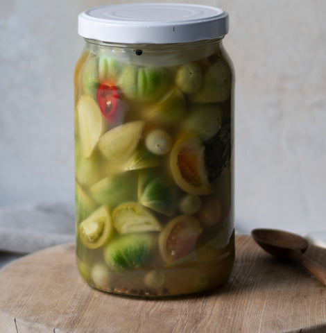fermented green tomatoes