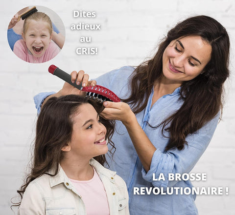 Brosse Démêlante Magique pour cheveux