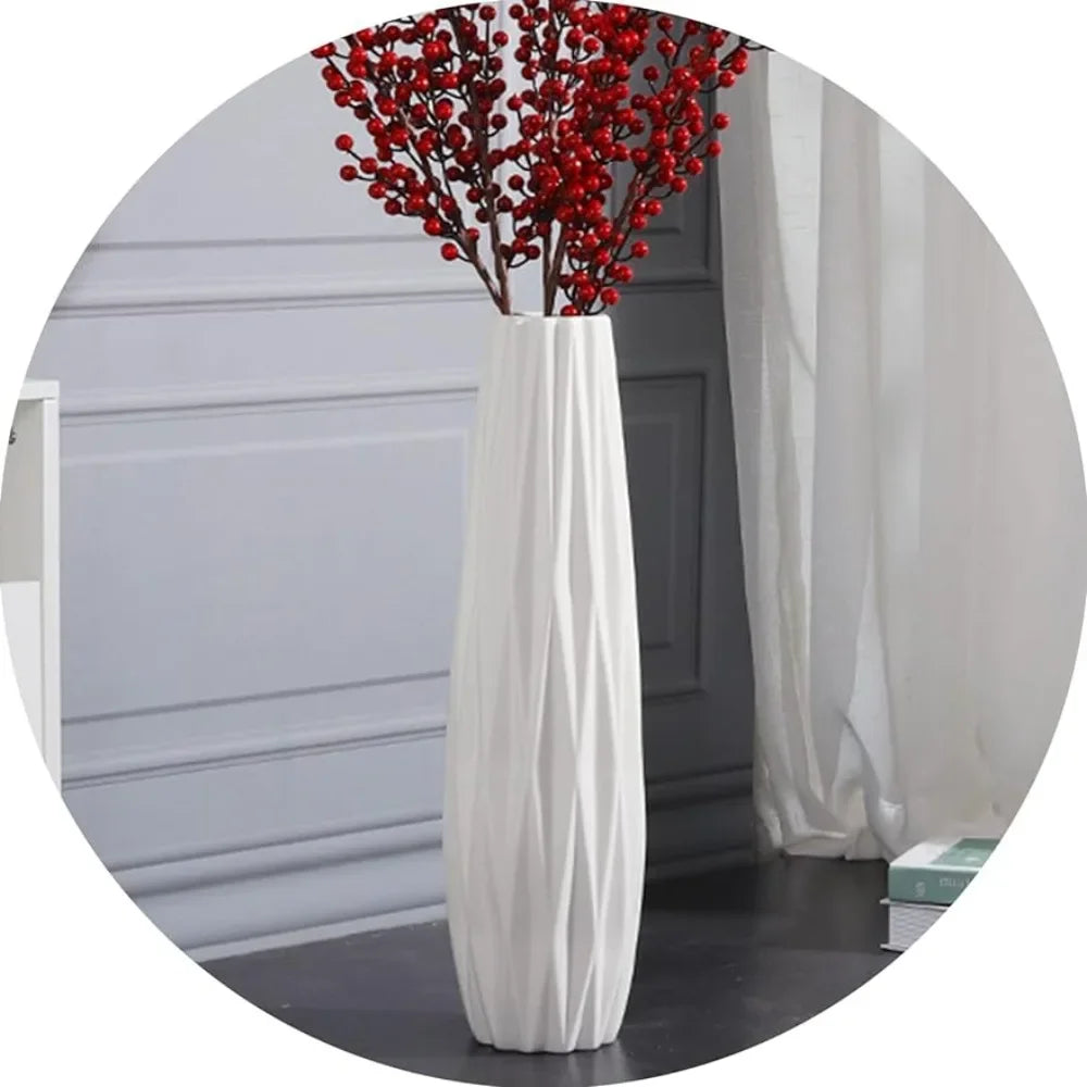 Vase Modern Large Flower Tall Vases
