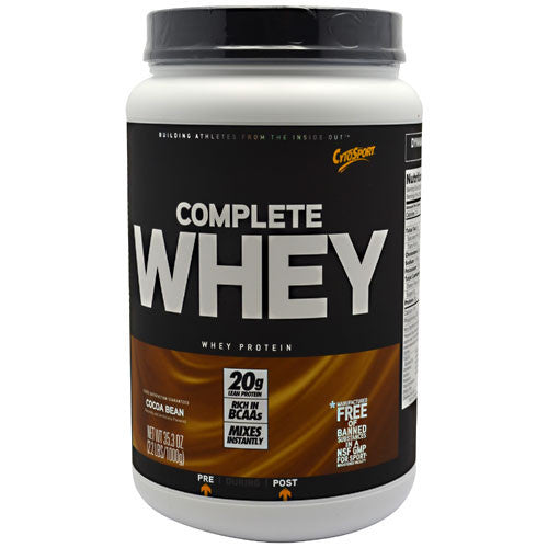 CytoSport Complete Whey Protein Cocoa Bean 2.2 lbs (1000 g)