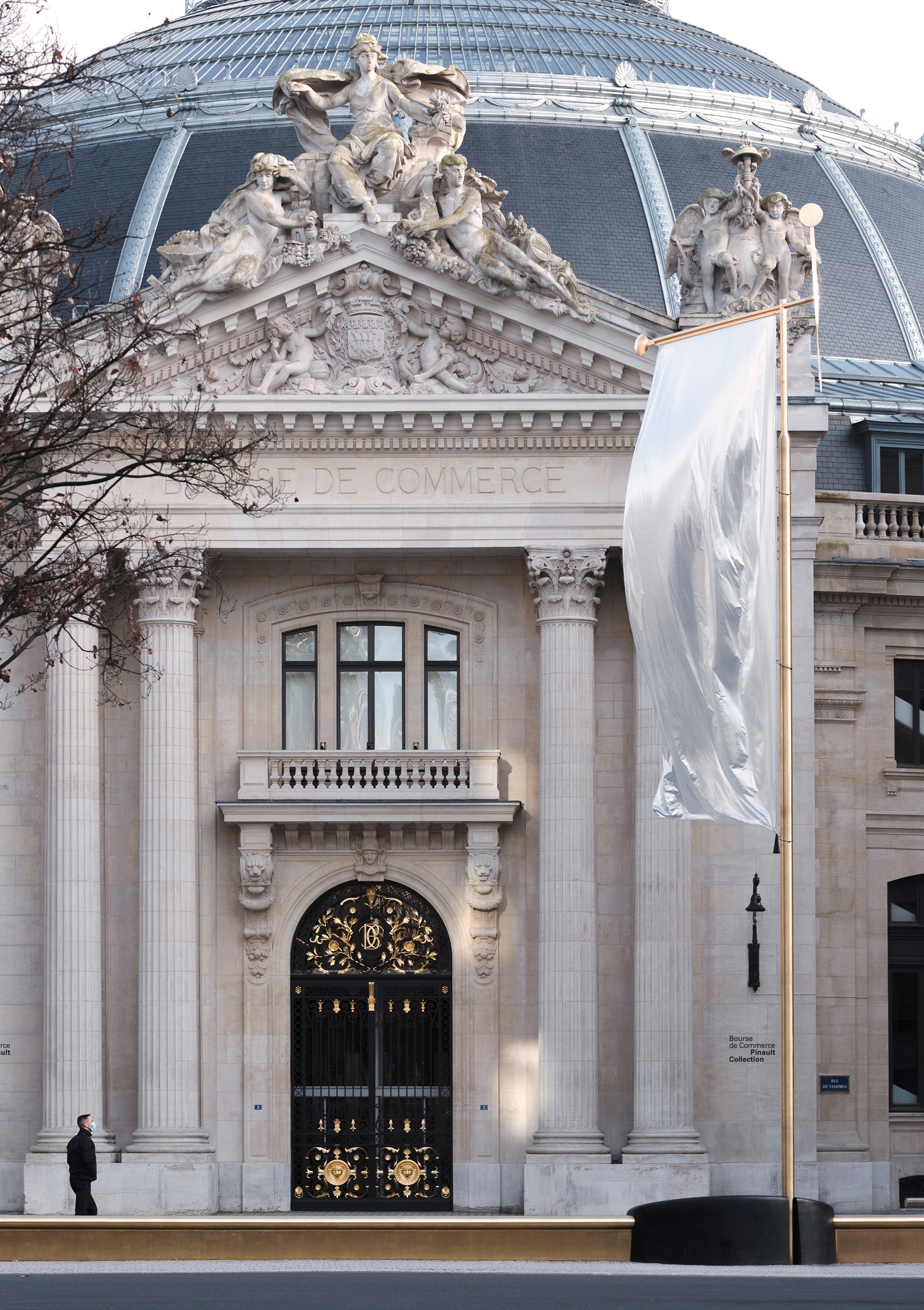 Exterior view of Bourse du Commerce Pinault Collection by Studio Bouroullec