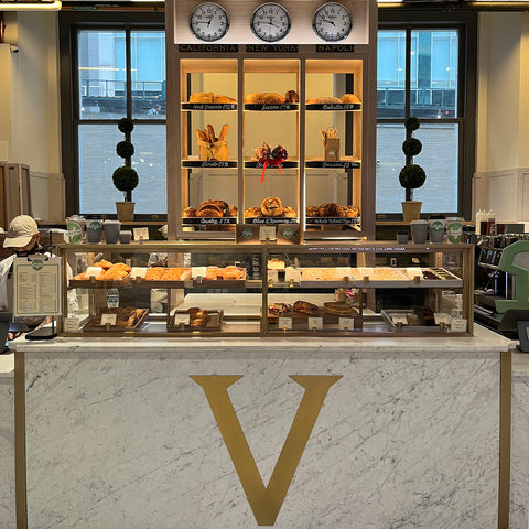 Vesuvio gourmet bread shop at Moynihan Food Hall.