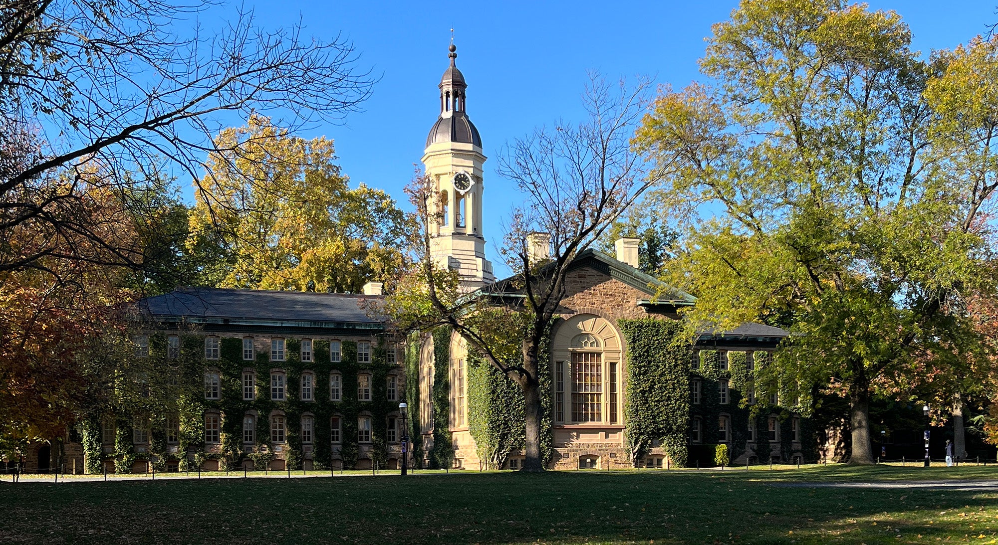 Nassau Hall at Princeton University.