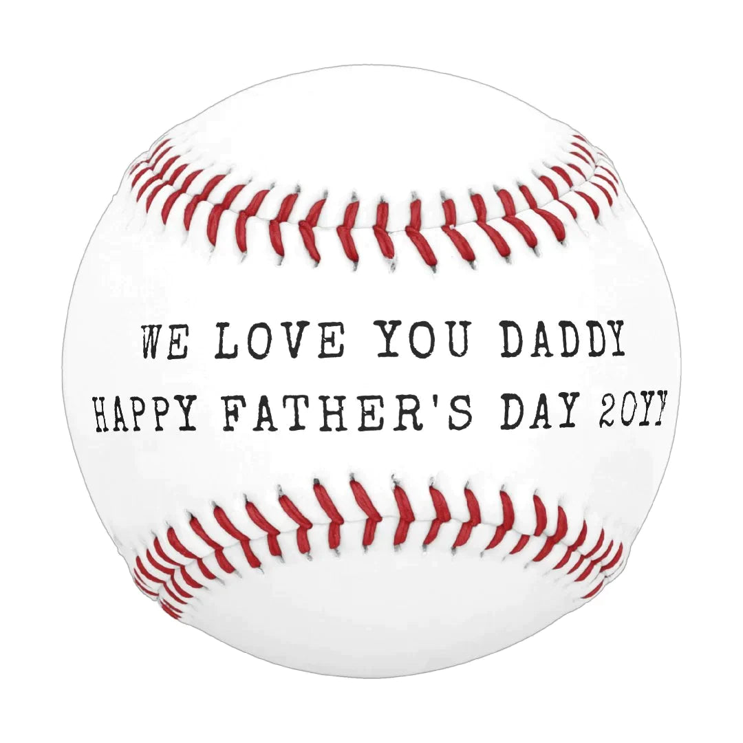 Baseball with Glove Happy Father's Day Postcard | Zazzle