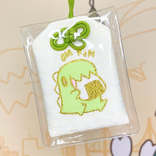 Feed Me Dino Cafe Clear Stickers