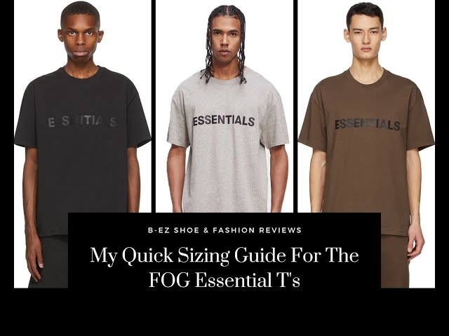 How Do Essentials Shirts Fit?