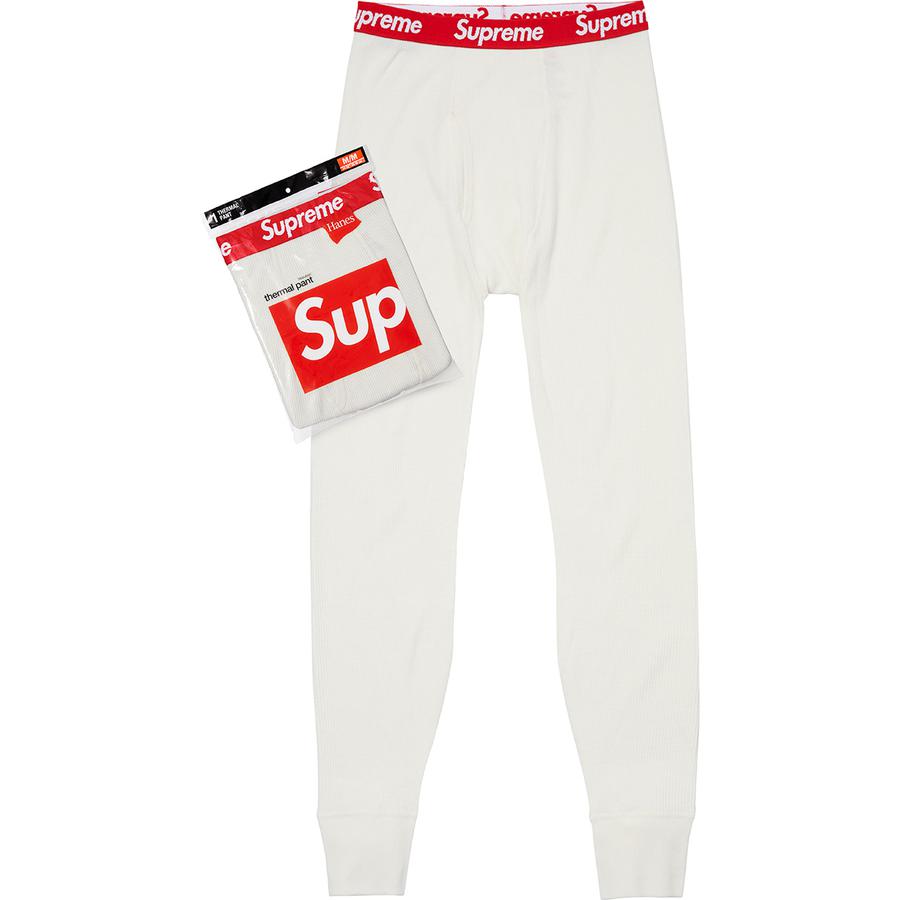 supreme ny waffle thermal pant