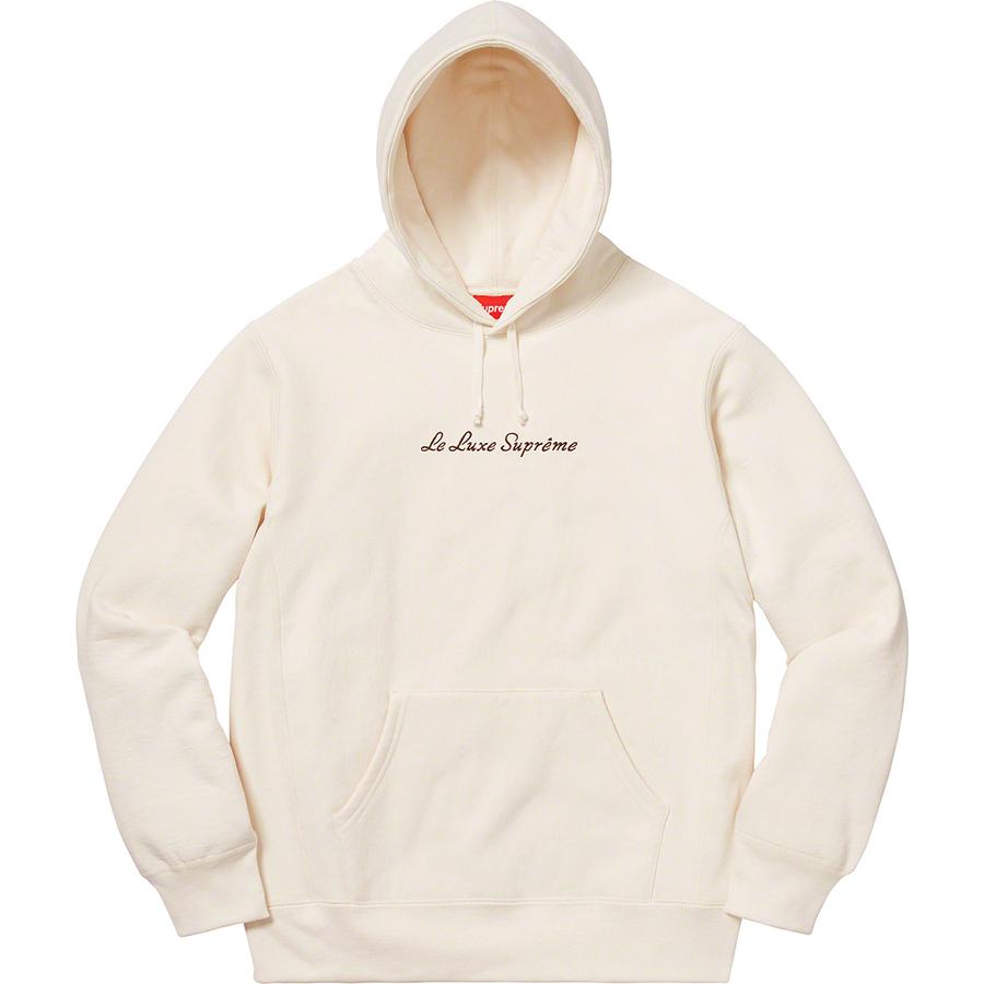 supreme cream hoodie