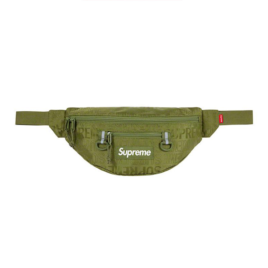 supreme green fanny pack