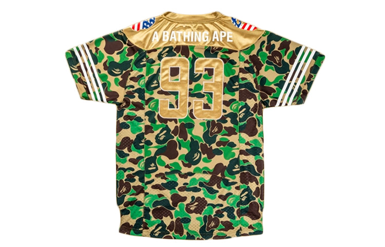 BAPE x Adidas ABC Football Jersey Short-sleeved MENS MULTI 1F23