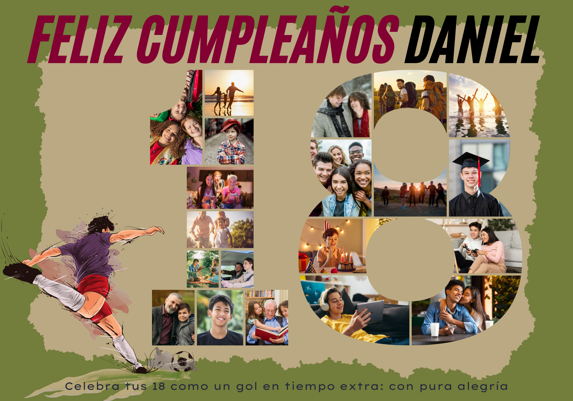 Regalo 18 cumpleaños: Posters personalizados – Party Planeta