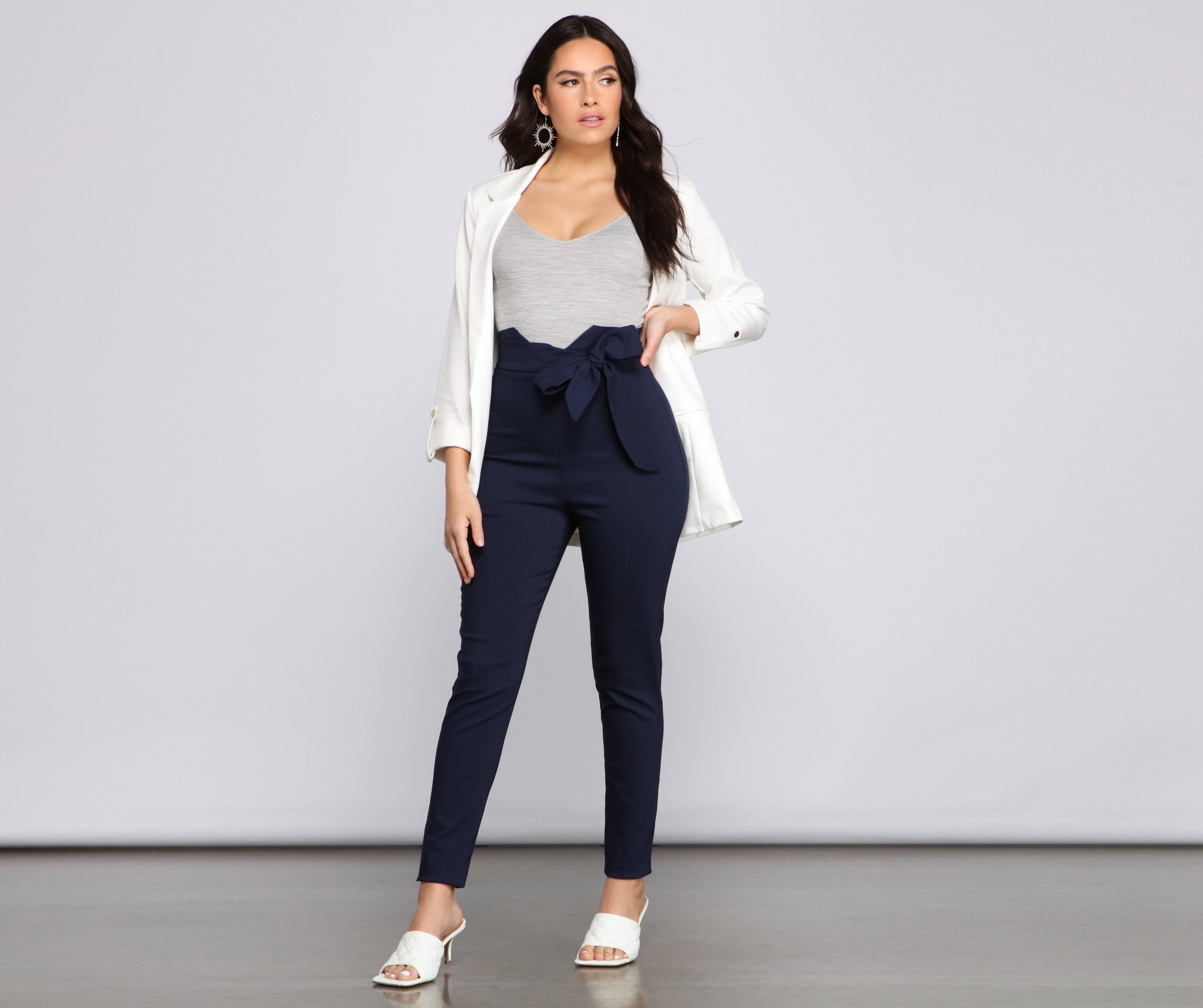 Perfectly Posh Tie-Waist Pants