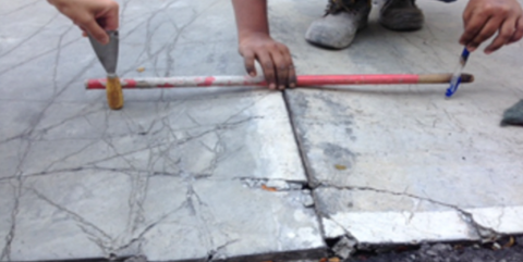 Uvijanje betonskog poda