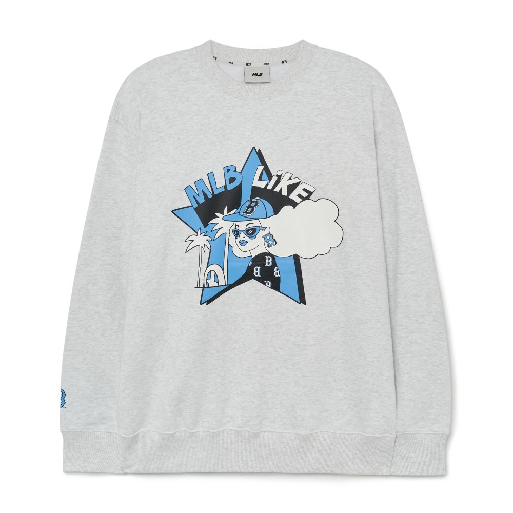 CARTOON OVERFIT SWEATSHIRTS NEW YORK YANKEES