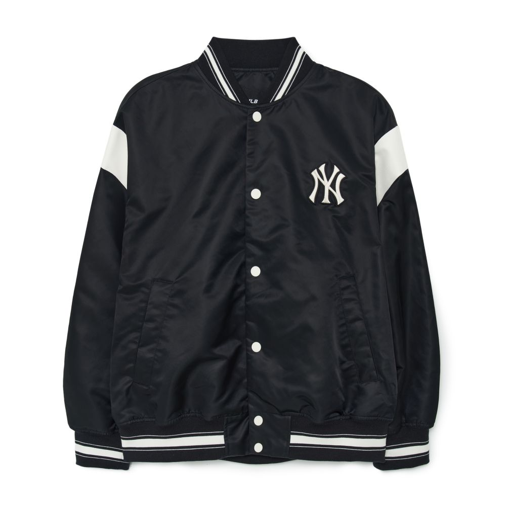 NY Yankees Varsity Bucket Bag Beige/Black