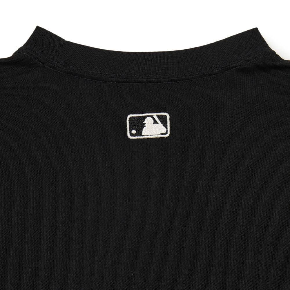 MLB Korea - Cube Monogram Overfit Short Sleeve T-Shirt Dark Brown / XXL