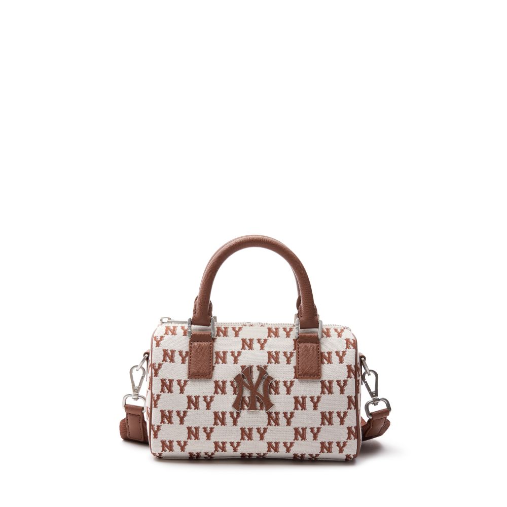 MCM Essential Boston In Monogram Leather