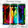 Tumbler Wraps - 300052  -  Bright Swan