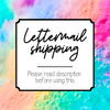 Lettermail Shipping