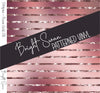 Bright Swan - Patterned Vinyl & HTV - Stripes - Rose Gold 08