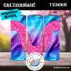 Instant Download - Tumbler Template - T231018