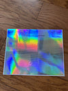 Bright Swan - Pinstriping - Holographic silver/rainbow permanent vinyl (HSR)