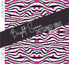 Bright Swan - Patterned Vinyl & HTV - Black & Pink 02