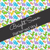 Bright Swan - Patterned Vinyl & HTV - Dinosaur 09