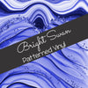 Bright Swan - Patterned Vinyl & HTV - Ink - Fantasy - Sapphire 09