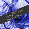 Bright Swan - Patterned Vinyl & HTV - Ink - Fantasy - Sapphire 11
