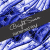 Bright Swan - Patterned Vinyl & HTV - Ink - Fantasy - Sapphire 12