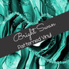 Bright Swan - Patterned Vinyl & HTV - Ink - Fantasy - Turquoise 08