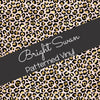 Bright Swan - Patterned Vinyl & HTV - Leopard - Pink & Gold 05