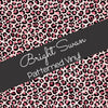 Bright Swan - Patterned Vinyl & HTV - Leopard - Pink & Gold 06