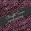 Bright Swan - Patterned Vinyl & HTV - Leopard - Purple & Gold 01