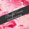 Bright Swan - Patterned Vinyl & HTV - Marble - Pink 02