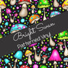 Bright Swan - Patterned Vinyl & HTV - Mushrooms 01