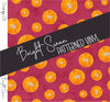 Bright Swan - Patterned Vinyl & HTV - Oranges 03