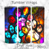 Tumbler Wraps - 210413  -  Bright Swan