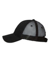 Bright Swan - Valucap - Sandwich Trucker Cap - S102 - Black/Red - ends Monday overnight - ready to ship Friday