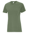 Bright Swan - ATC Cotton Ladies Tee - ATC1000L - Fatigue Green