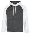 Bright Swan - ATC DYNAMIC FLEECE TWO TONE HOODIE - UNISEX - F2047 - Charcoal/White