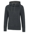 Bright Swan - ATC ESACTIVE VINTAGE LADIES' HOODIE - L2045 - BLACK HEATHER