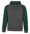 Bright Swan - ATC Esactive Vintage Two-Tone Hoodie - F2044 - Forest Heather/Charcoal Heather